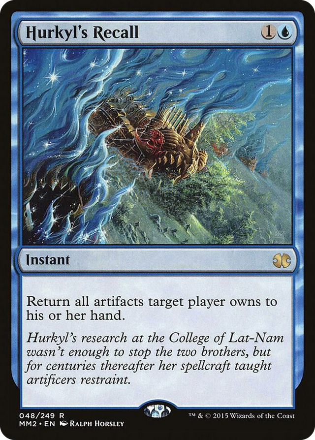 0048 Hurkyl's Recall R Modern Masters 2015