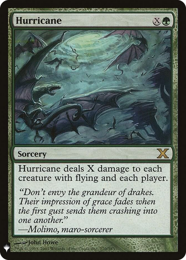 0270 Hurricane R The List Reprints