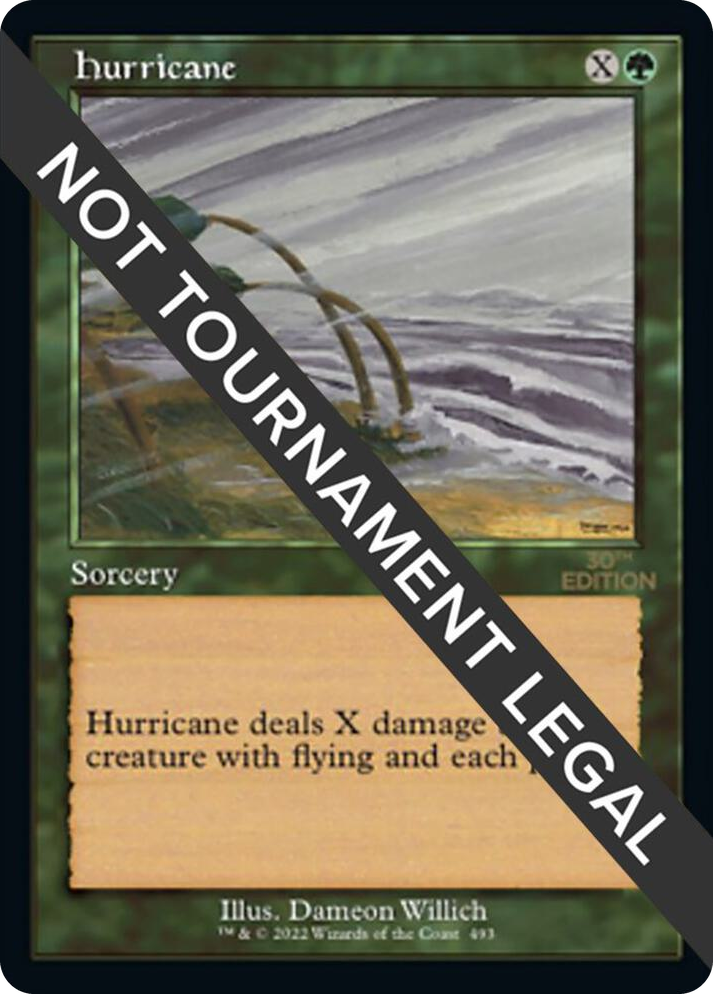 0493 Hurricane (Retro Frame) U 30th Anniversary Edition