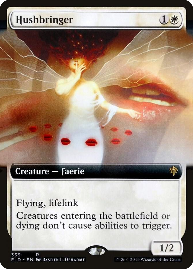 0339 Hushbringer (Extended Art) R Throne of Eldraine