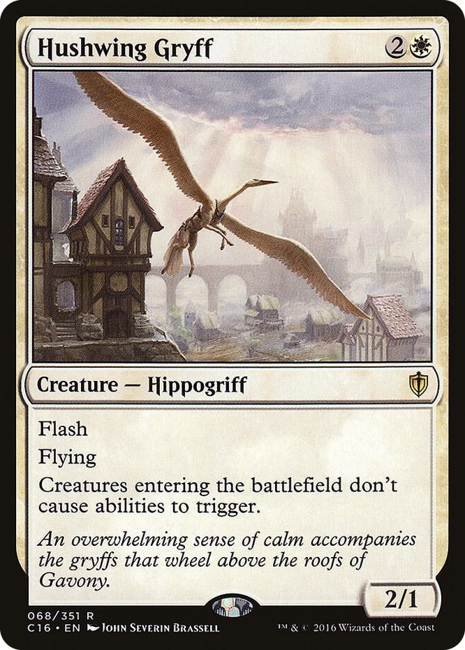 Hushwing Gryff #68 R - Commander 2016 Pokemon card