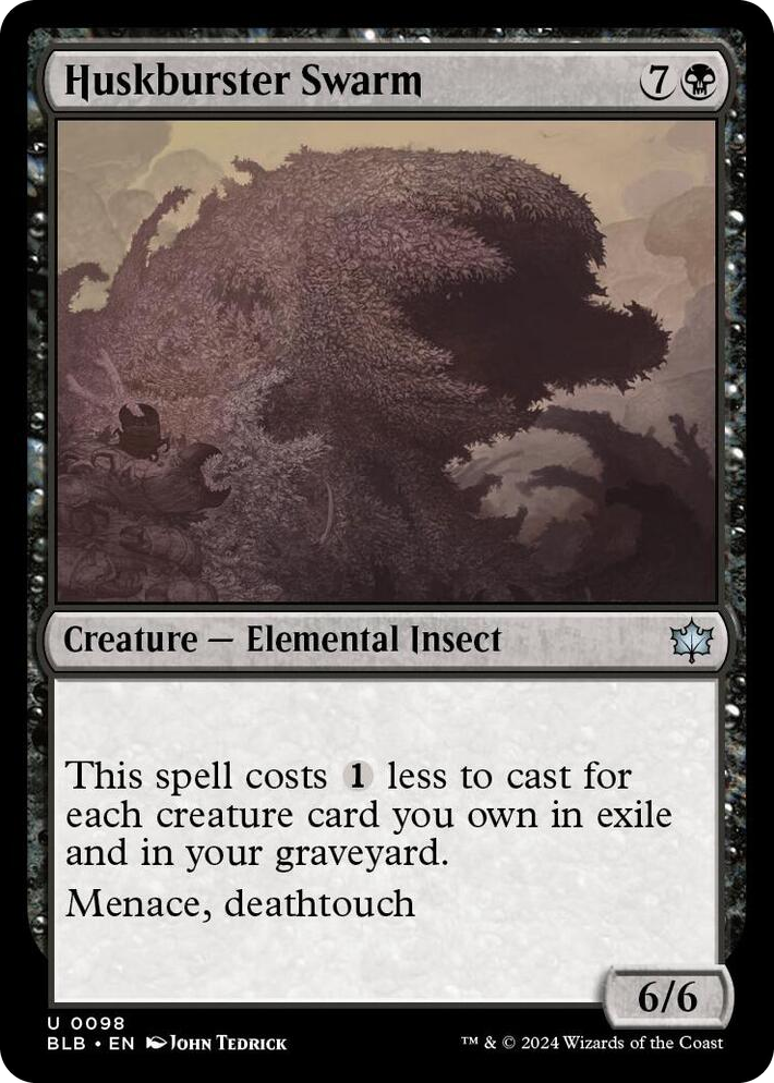 0098 Huskburster Swarm U Bloomburrow