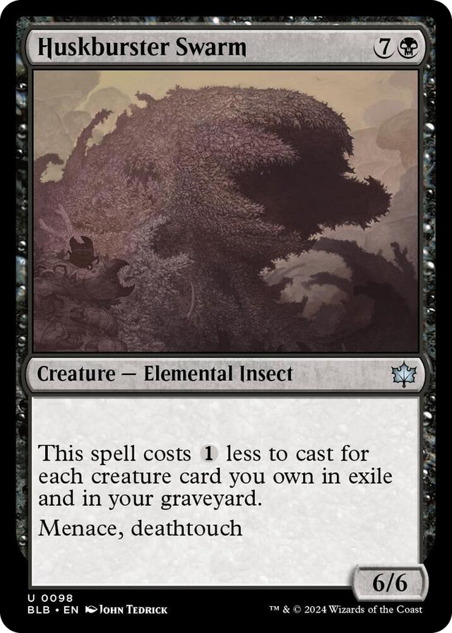 0098 Huskburster Swarm U Bloomburrow