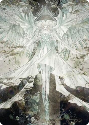 0034 Hydaelyn, the Mothercrystal Art Card S Art Series: FINAL FANTASY