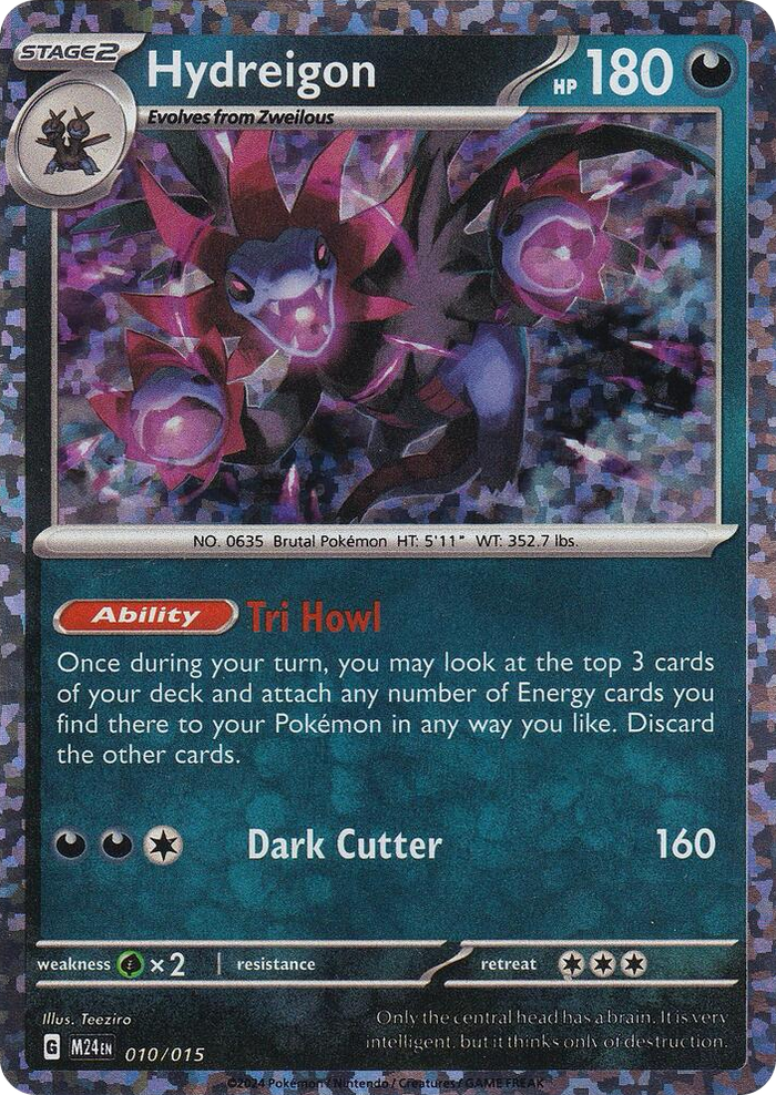 0010 Hydreigon Promo McDonald's Promos 2024