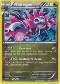 0098 Hydreigon - 98/124 (Cracked Ice Holo) Holo Rare Deck Exclusives