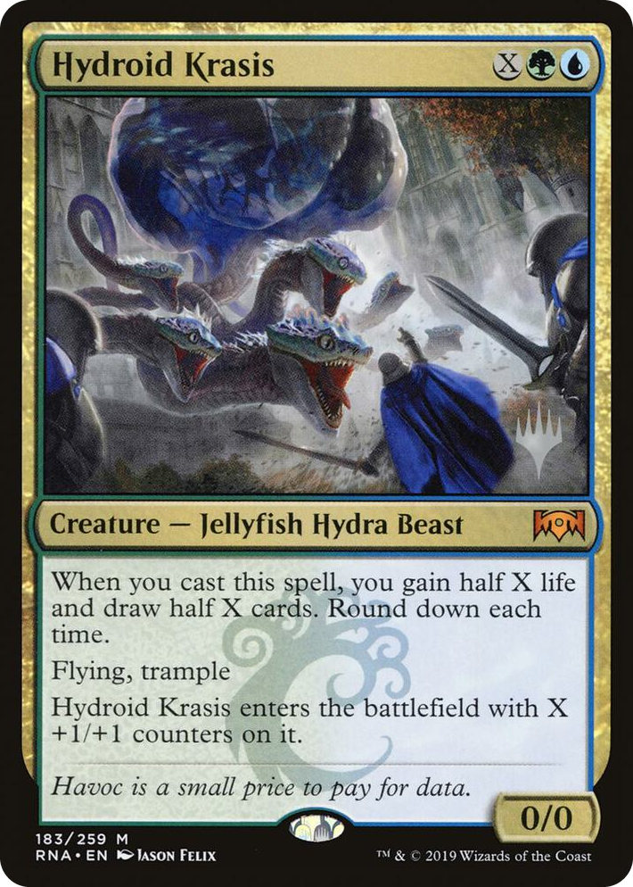 0183 Hydroid Krasis M Promo Pack: Throne of Eldraine
