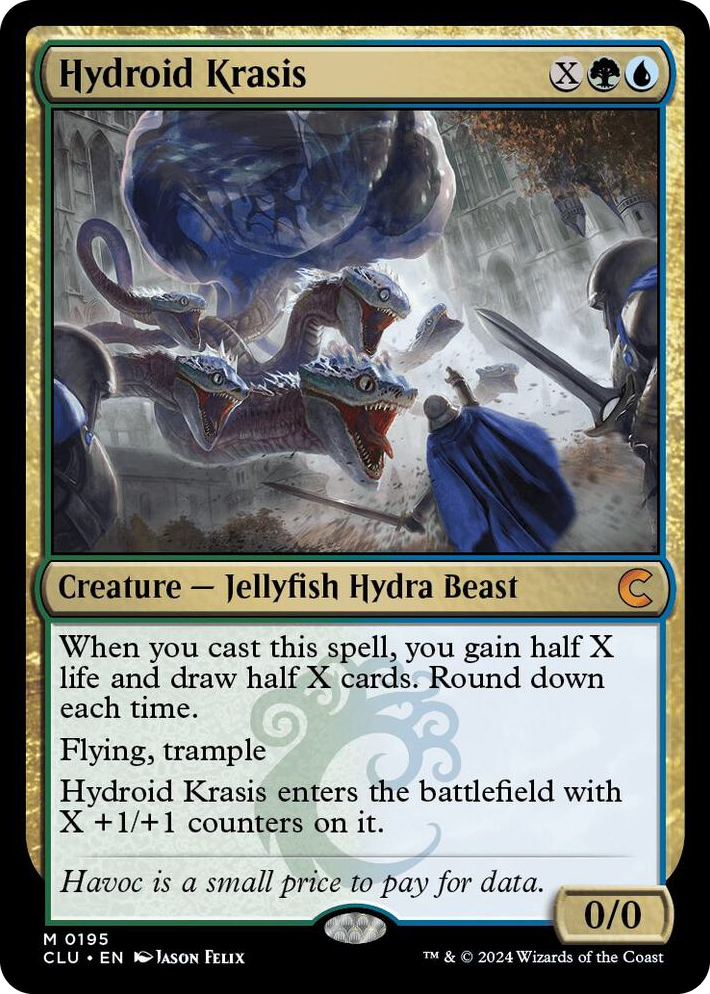 0195 Hydroid Krasis M Ravnica: Clue Edition