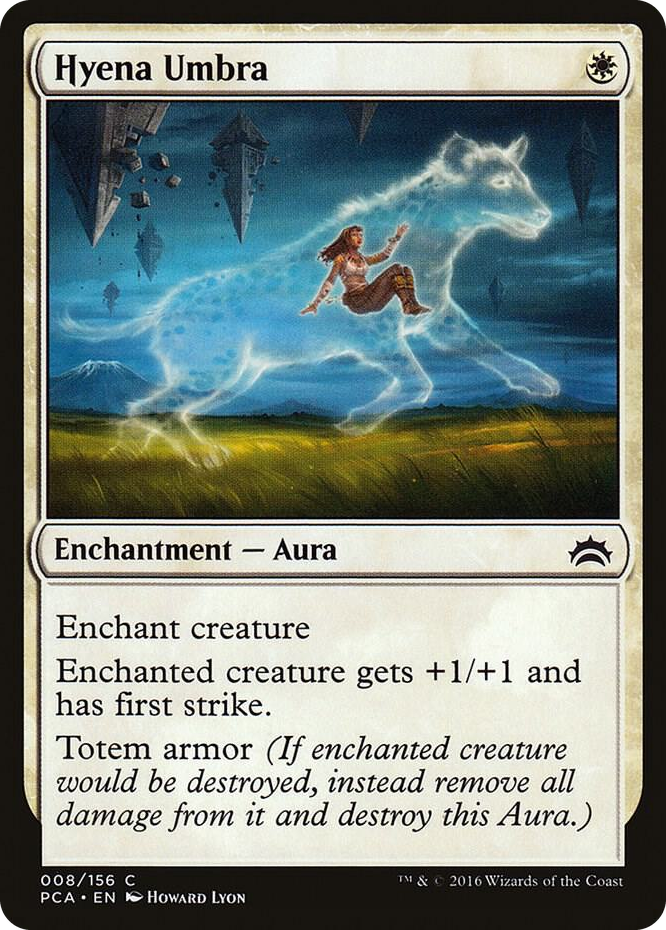Hyena Umbra #8 C - Planechase Anthology Pokemon card
