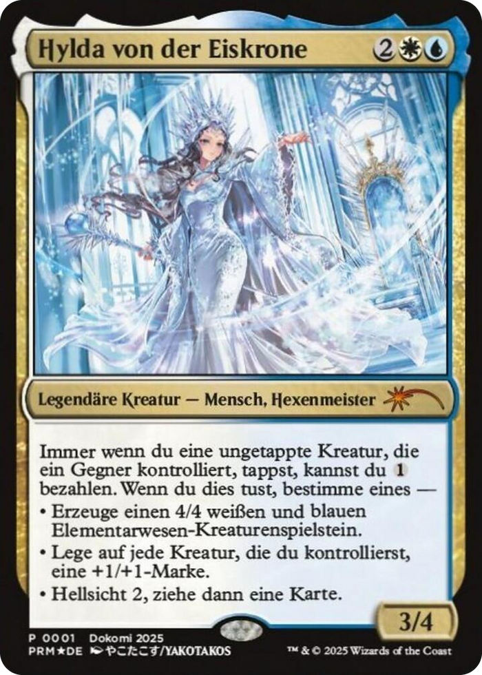 Hylda of the Icy Crown (German) #1 M - Unique and Miscellaneous Promos Pokemon card