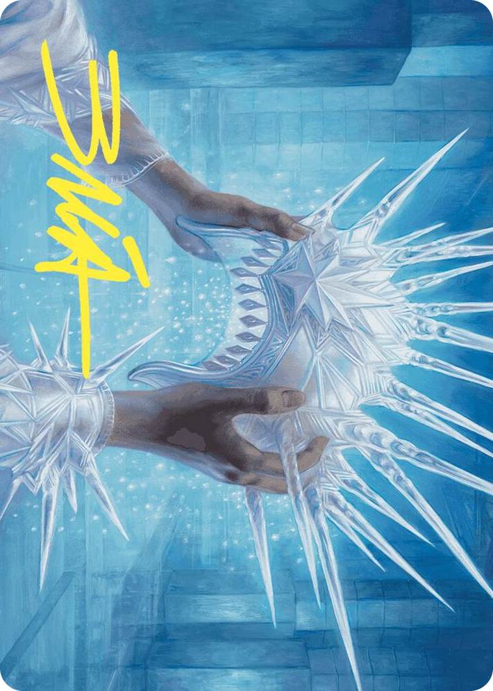 0043 Hylda's Crown of Winter Art Card (Gold-Stamped Signature) S Art Series: Wilds of Eldraine