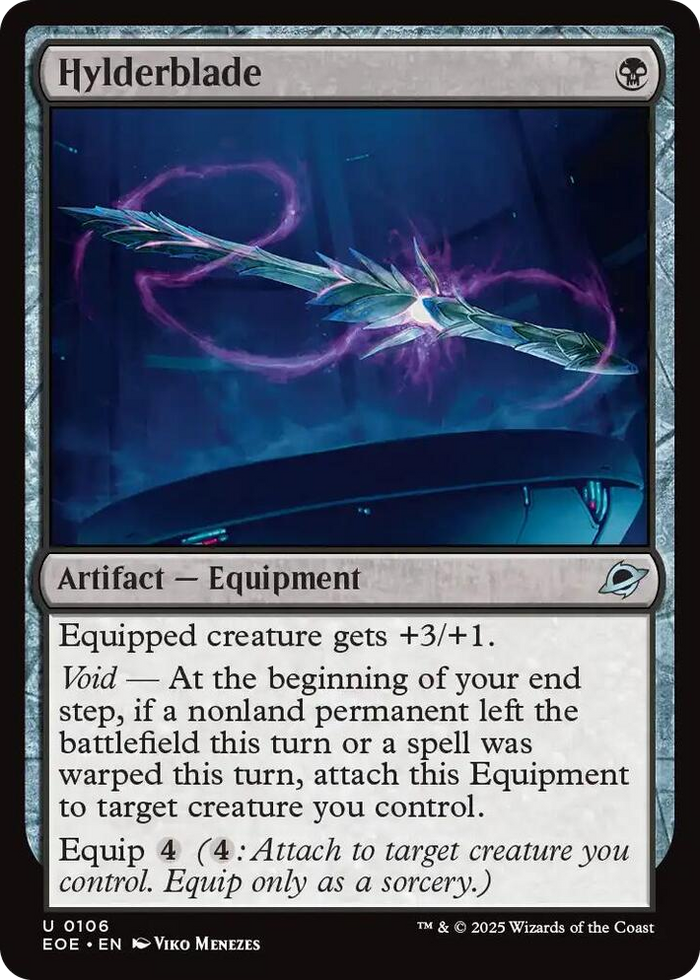 Hylderblade #106 U - Edge of Eternities Pokemon card
