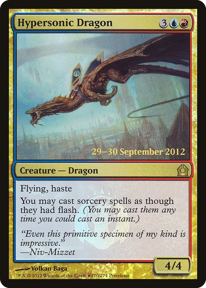Hypersonic Dragon #170 P - Prerelease Cards Pokemon card