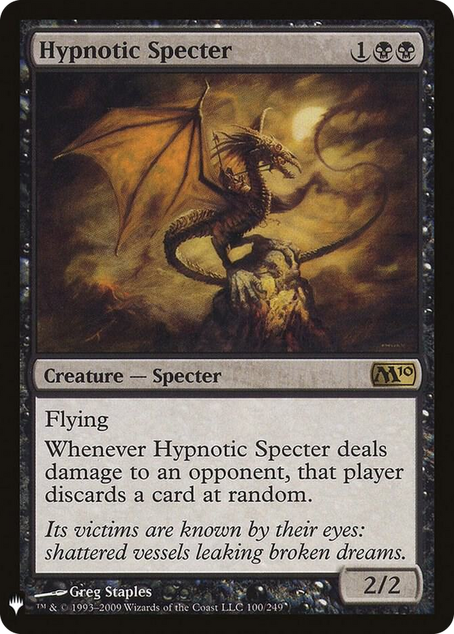 0100 Hypnotic Specter R The List Reprints