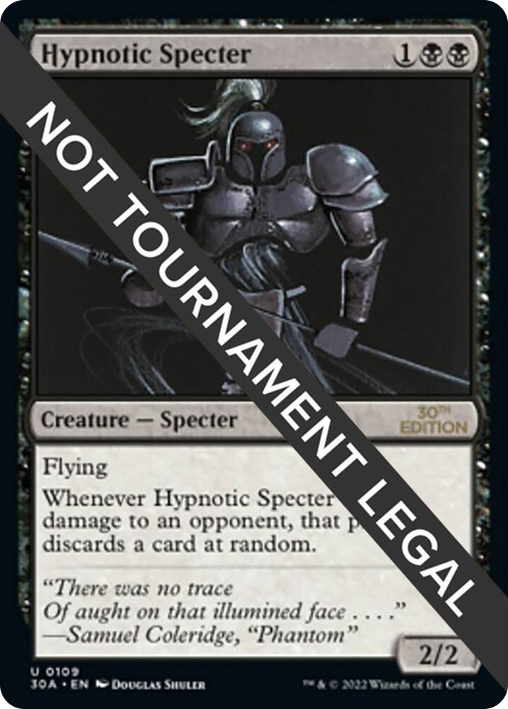 0109 Hypnotic Specter U 30th Anniversary Edition