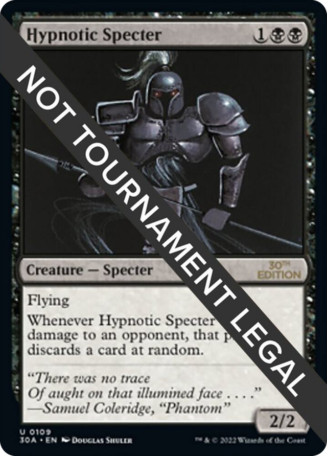 0109 Hypnotic Specter U 30th Anniversary Edition