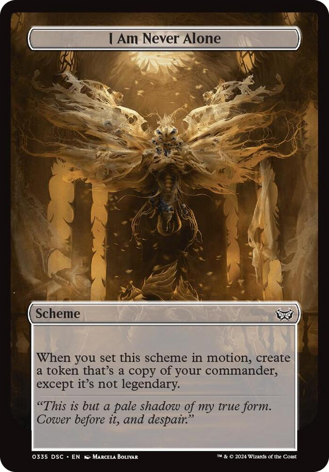 0335 I Am Never Alone (Full Art) C Archenemy: Duskmourn
