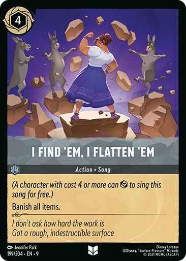 0199 I Find 'Em, I Flatten 'Em Uncommon Fabled