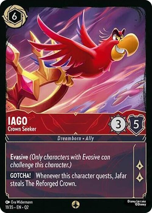 0011 Iago - Crown Seeker None Illumineer's Quest: Palace Heist