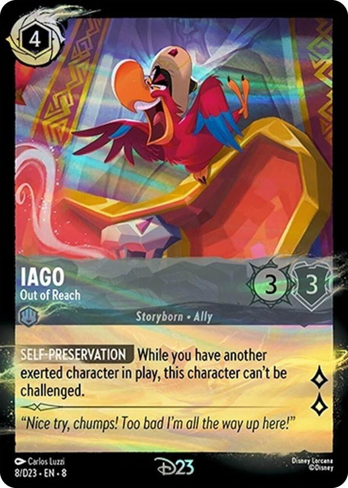 0008 Iago - Out of Reach Promo D23 Promos