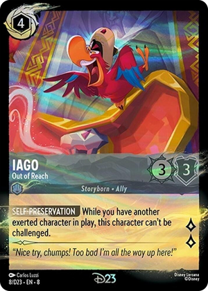 0008 Iago - Out of Reach Promo D23 Promos