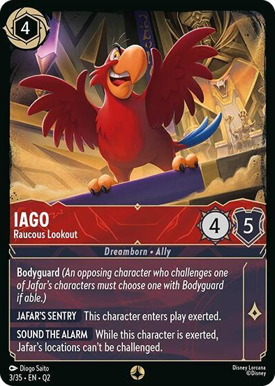 0003 Iago - Raucous Lookout None Illumineer's Quest: Palace Heist