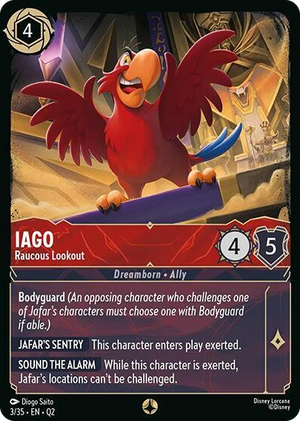 0003 Iago - Raucous Lookout None Illumineer's Quest: Palace Heist