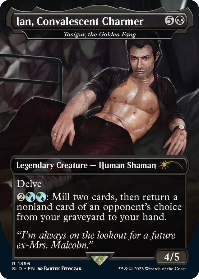 1396 Ian, Convalescent Charmer - Tasigur, the Golden Fang R Secret Lair Drop Series