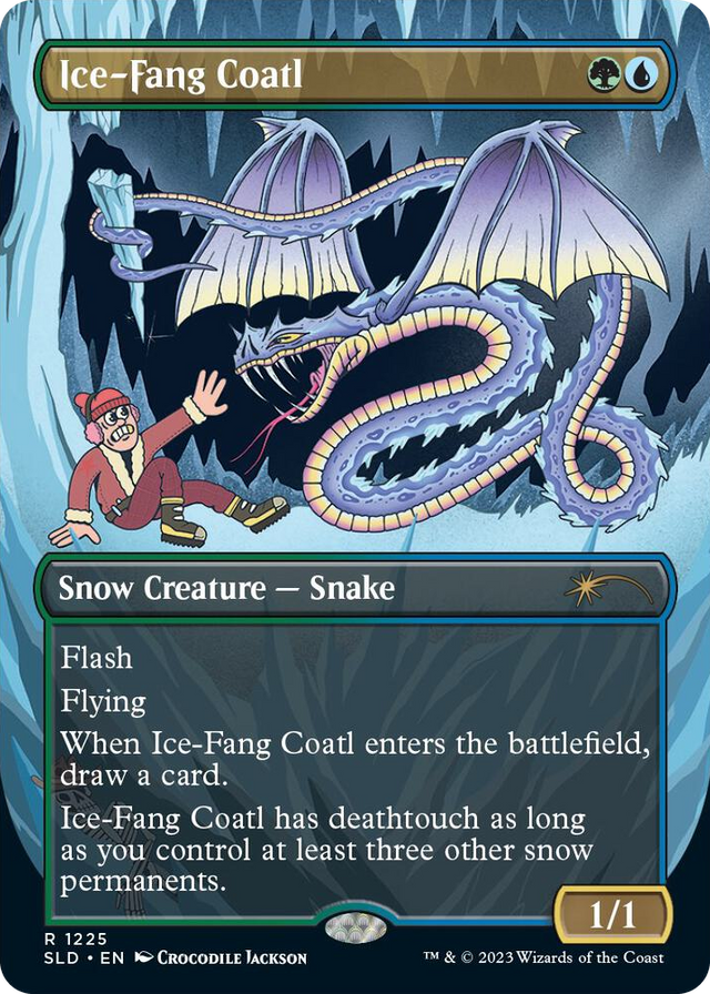 1225 Ice-Fang Coatl (1225) R Secret Lair Drop Series