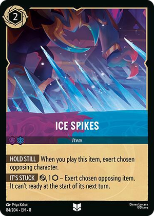 0084 Ice Spikes Uncommon Reign of Jafar