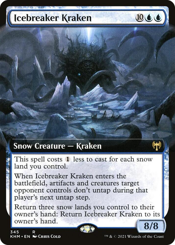0345 Icebreaker Kraken (Extended Art) R Kaldheim