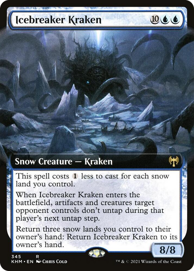 0345 Icebreaker Kraken (Extended Art) R Kaldheim