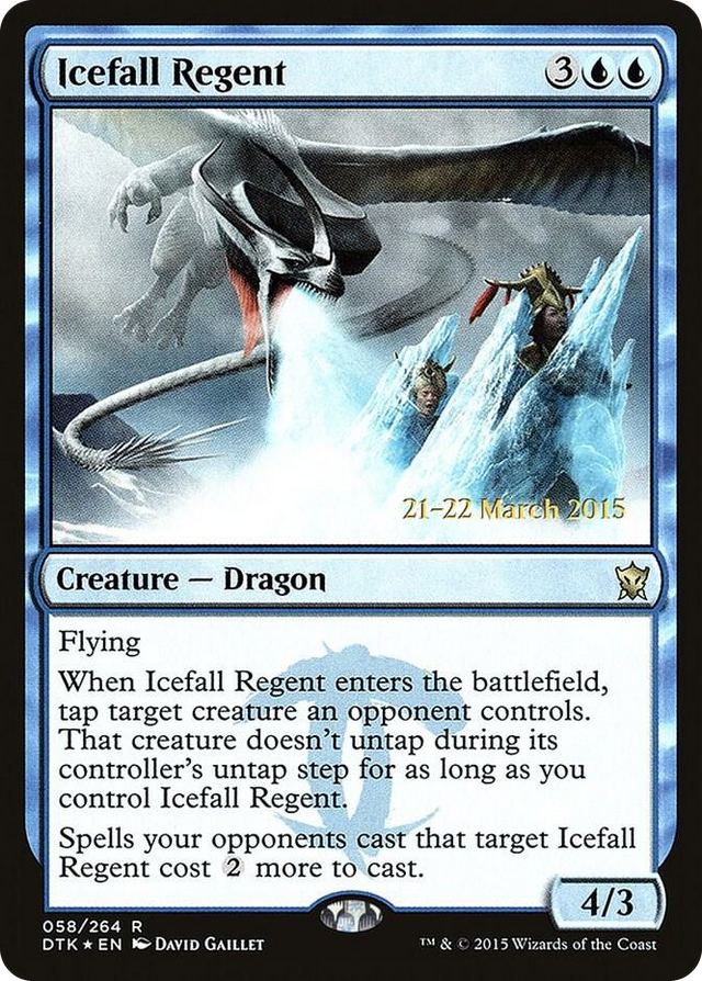 0058 Icefall Regent R Prerelease Cards
