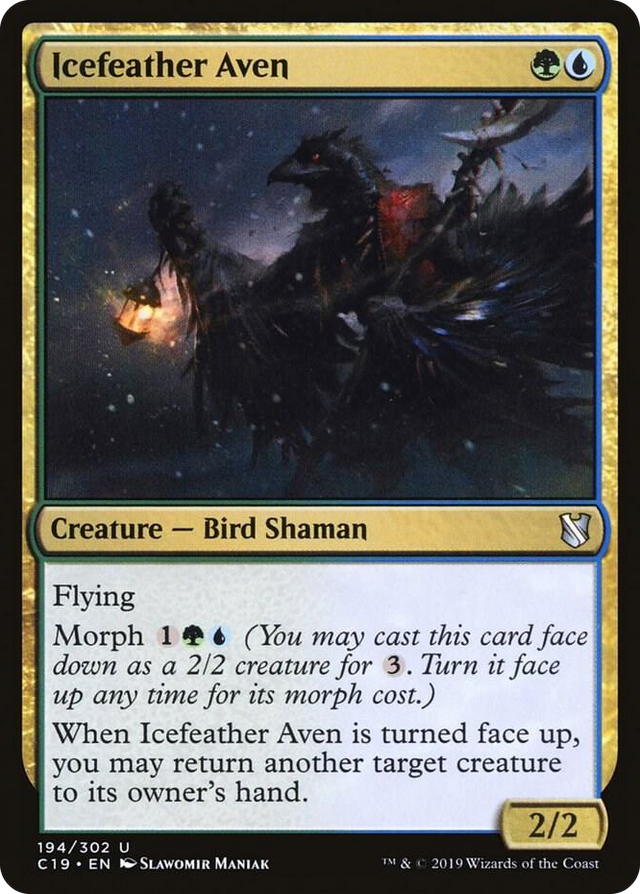 0194 Icefeather Aven U Commander 2019
