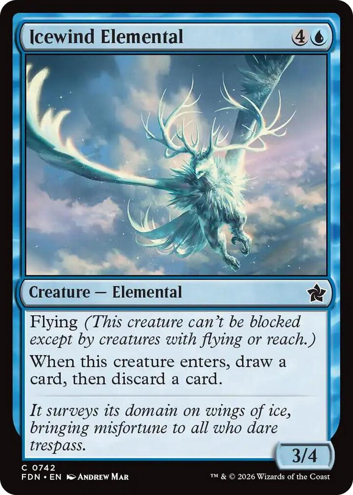 0742 Icewind Elemental (0742) C Foundations