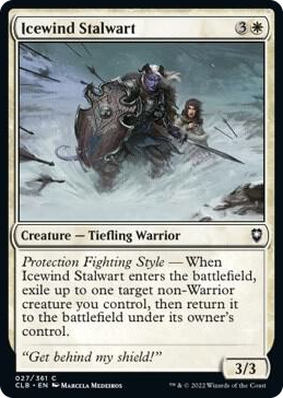 0027 Icewind Stalwart C Commander Legends: Battle for Baldur's Gate