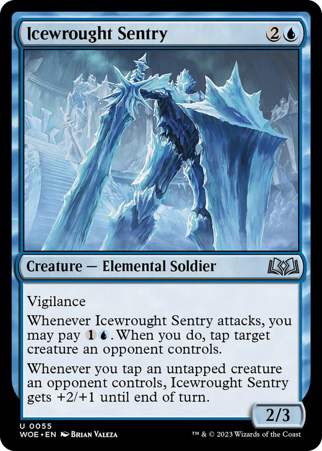 0055 Icewrought Sentry U Wilds of Eldraine