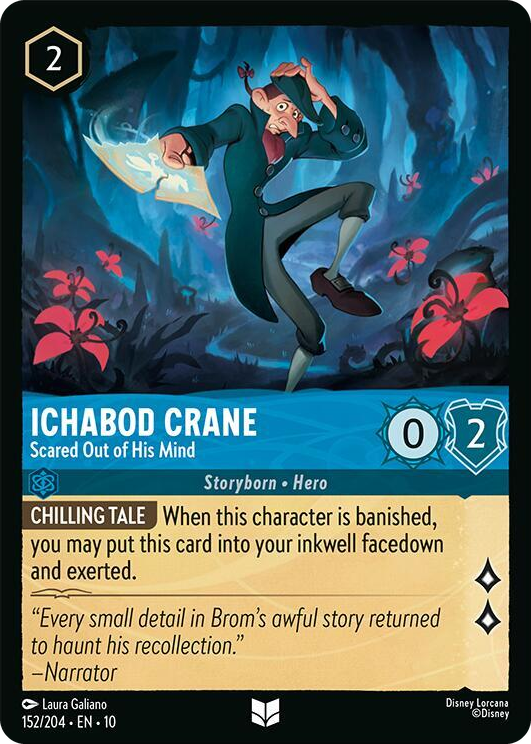 0152 Ichabod Crane - Scared Out of His Mind Uncommon Whispers in the Well