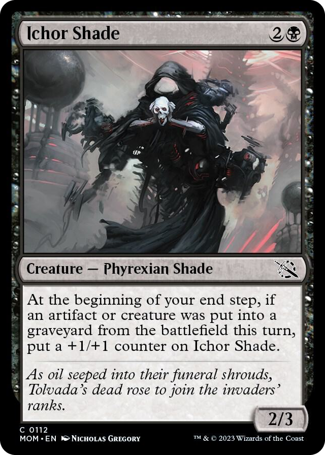 Ichor Shade #112 C - March of the Machine Pokemon card