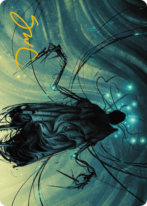0014 Ichor Synthesizer Art Card (Gold-Stamped Signature) S Art Series: Phyrexia: All Will Be One