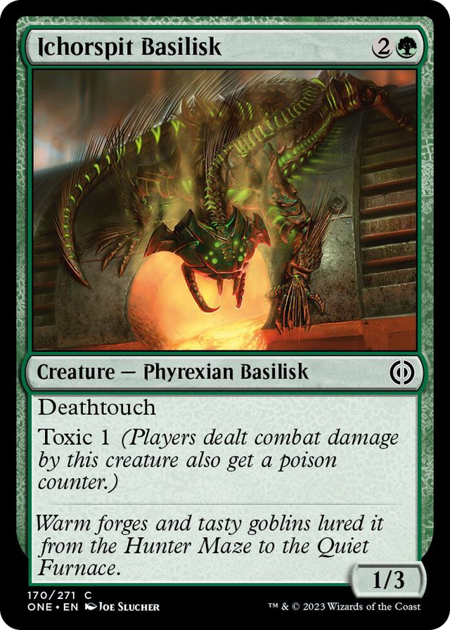 0170 Ichorspit Basilisk C Phyrexia: All Will Be One
