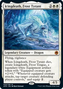 0020 Icingdeath, Frost Tyrant M Adventures in the Forgotten Realms