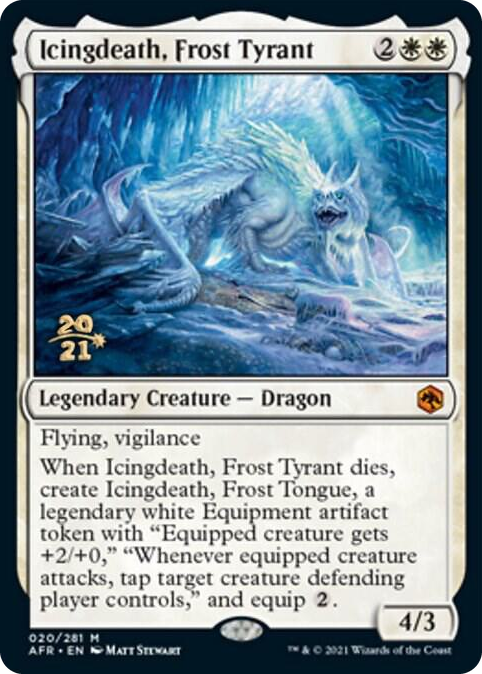 Icingdeath, Frost Tyrant #20 M - Prerelease Cards Pokemon card