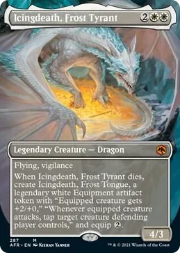 0287 Icingdeath, Frost Tyrant (Borderless) M Adventures in the Forgotten Realms
