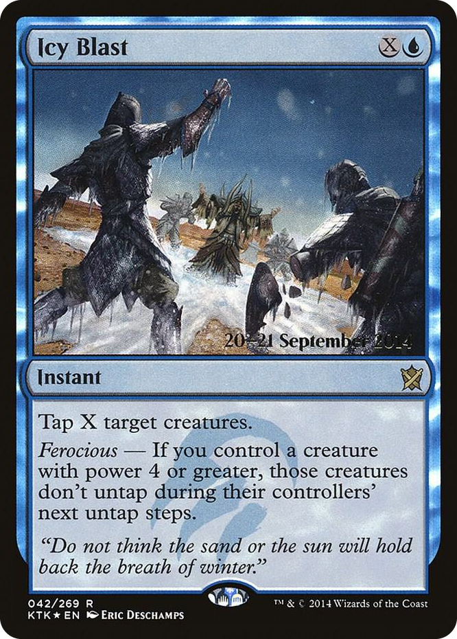 Icy Blast #42 R - Prerelease Cards Pokemon card
