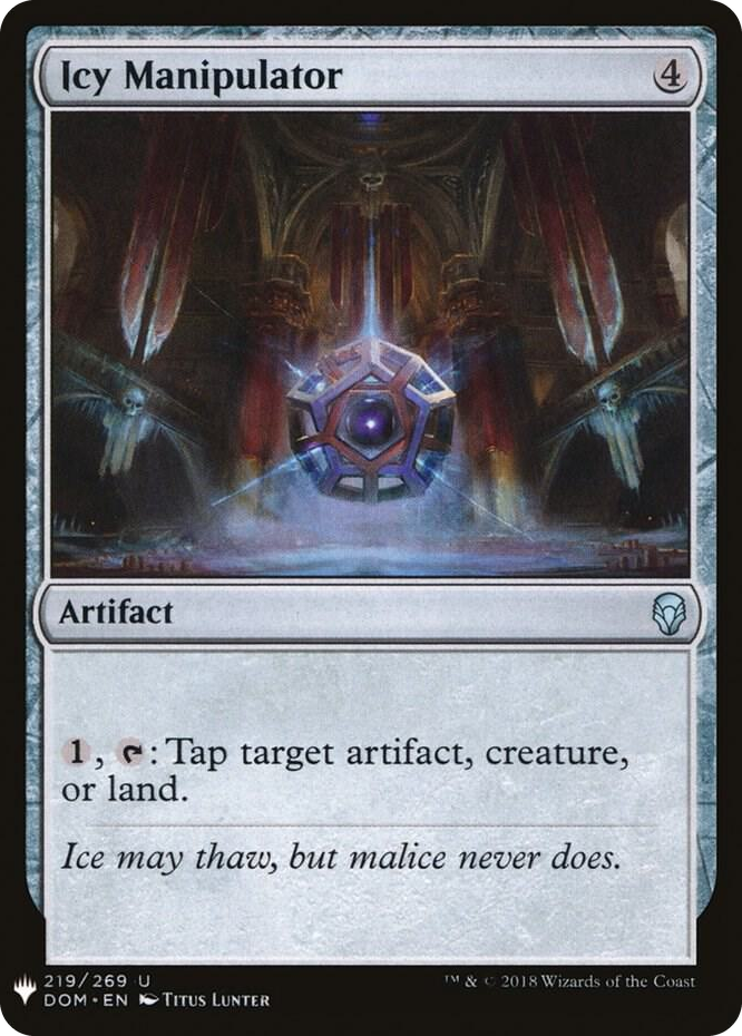 Icy Manipulator #219 U - The List Reprints Pokemon card
