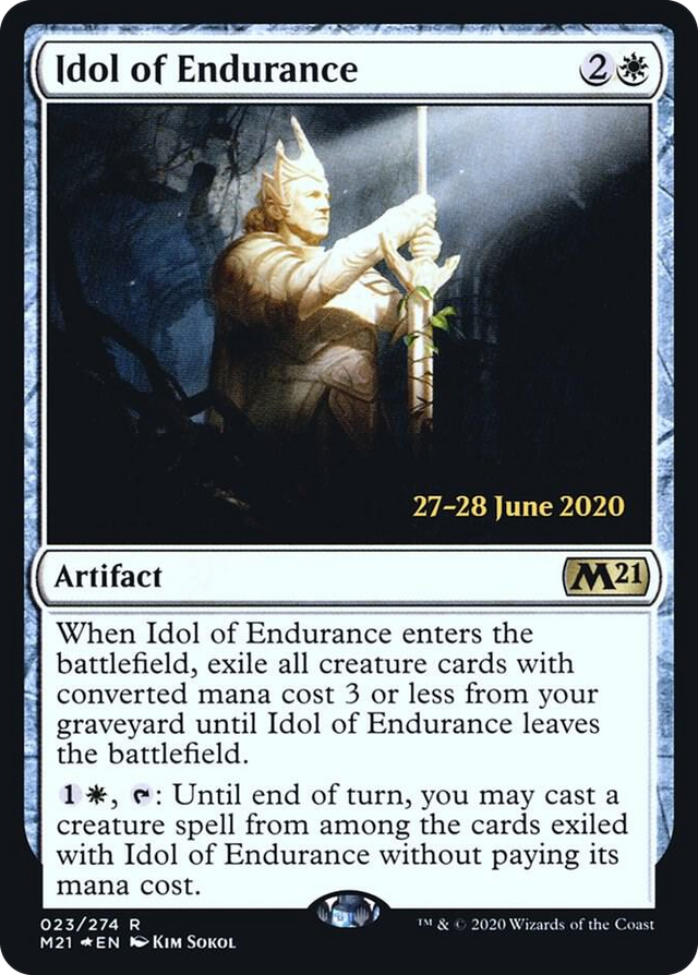 0023 Idol of Endurance R Prerelease Cards