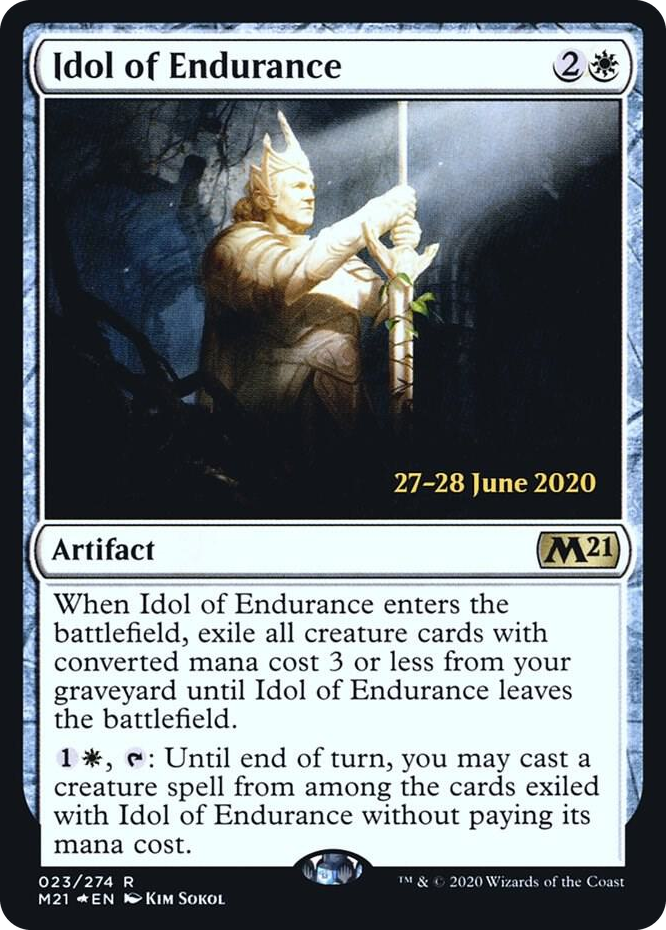 Idol of Endurance #23 R - Prerelease Cards Pokemon card