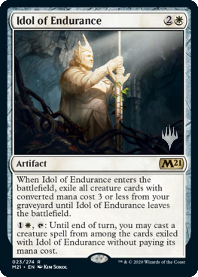 0023 Idol of Endurance R Promo Pack: Core Set 2021