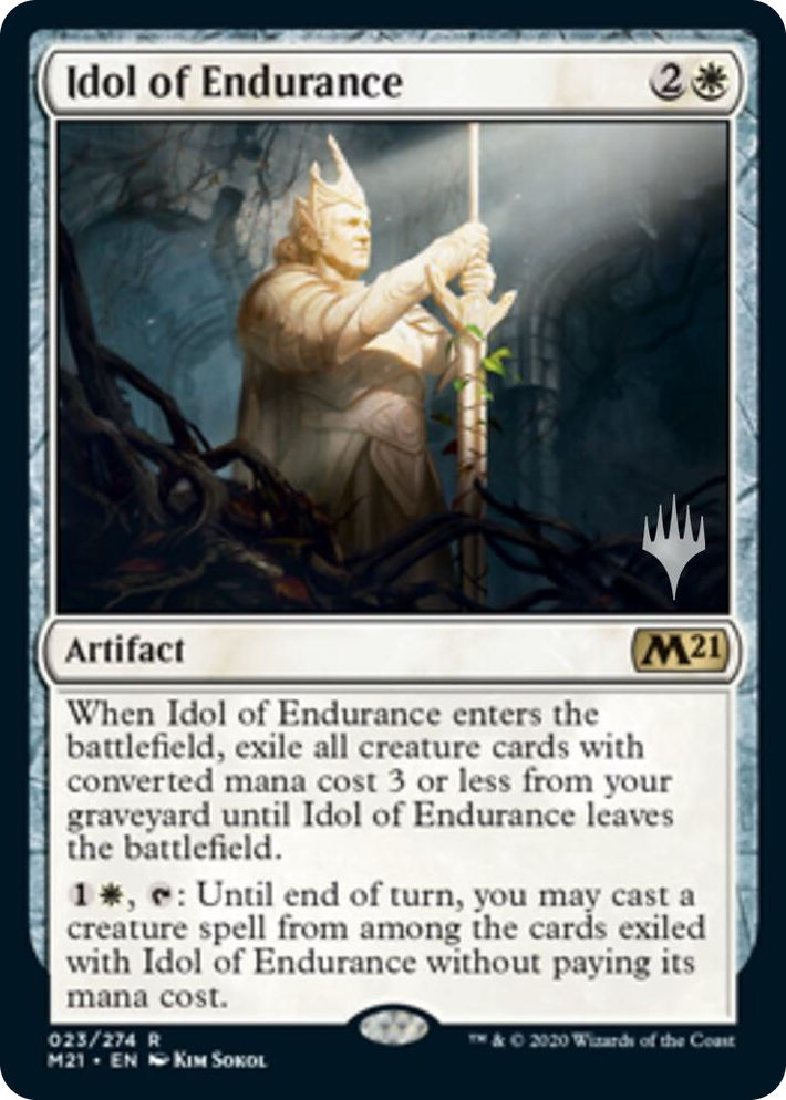 0023 Idol of Endurance R Promo Pack: Core Set 2021